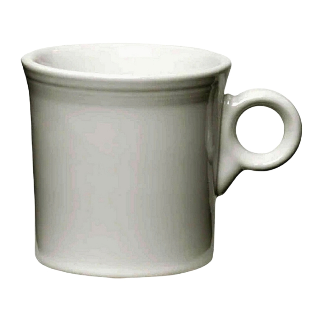 🩶 Vintage Pearl Grey Gray HLC Fiesta Tom & Jerry Java Ceramic Coffee Mug